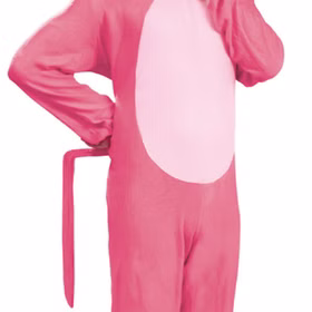Panther Kostüm Pinker Panther Paule für Herren Gr. 48-54 Film Tier Tierkostüm Fasching rosarot Overall Jumpsuit Fasching Karneval Mottoparty Detailansicht Panther Kostüm Pinker Panther Paule für Herren Oberkörper