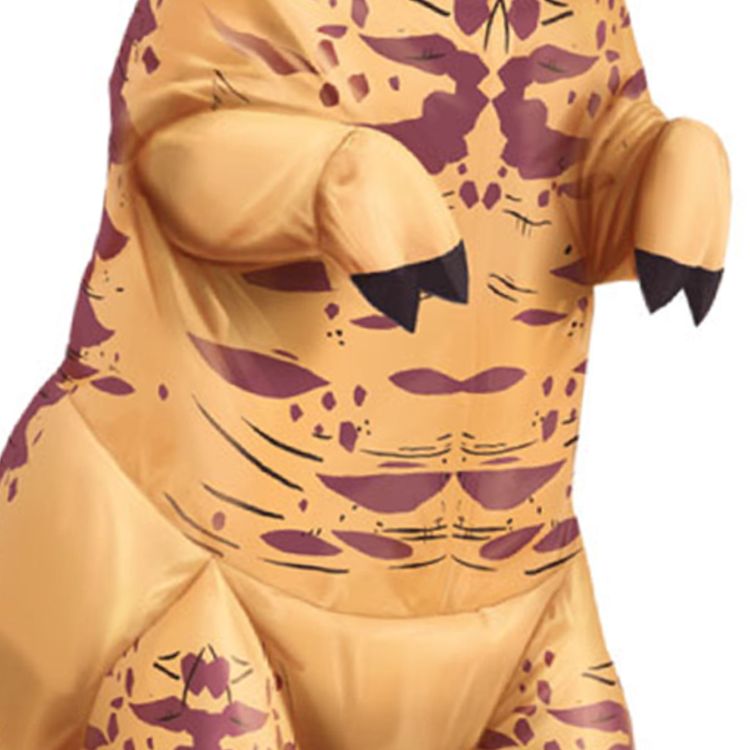 Aufblasbares Dinosaurier Kostüm T-Rex Rexo für Erwachsene Gr. 52/54 Unisex-Kostüm Damen Herren Paarkostüm Tierkostüm Fasching Karneval Mottoparty
