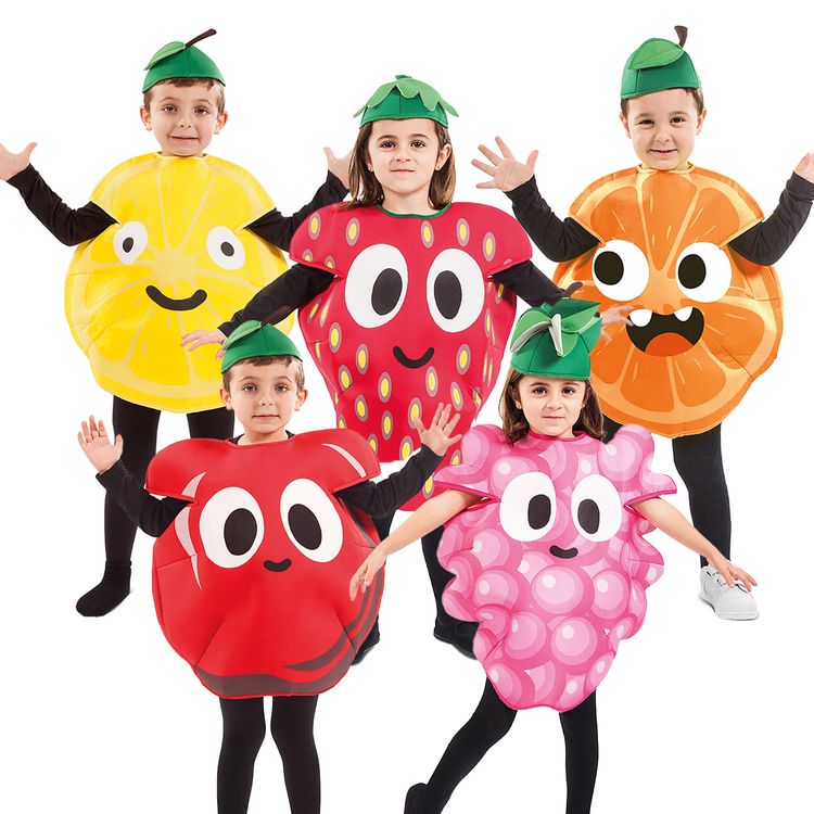 Freches Früchtchen Kostüm Orange für Kinder Freches Früchtchen Kostüm Orange für Kinder 3-4 Jahre Tunika Obst Lebensmittel lustige witzig Fasching Kinderfasching Karneval Mottoparty