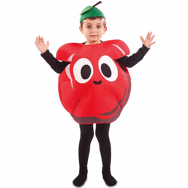 Freches Früchtchen Kostüm Apfel für Kinder 3-4 Jahre roter Überwurf Obst Lebensmittel lustige witzig Fasching Kinderfasching Karneval Mottoparty Freches Früchtchen Kostüm Apfel für Kinder 3-4 Jahre roter Überwurf Obst Lebensmittel lustige witzig Fasching Kinderfasching Karneval Mottoparty