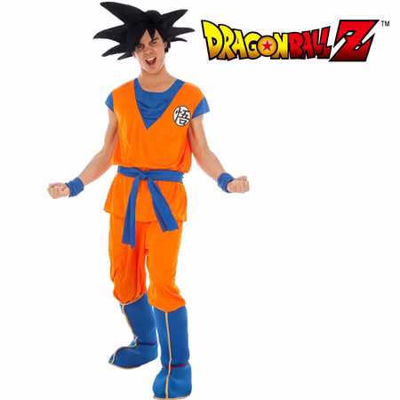 Goku Kostüm Dragon Ball Z für Herren Gr. S-XL Anime Film Fasching Karneval Mottoparty Filmheld Goku Kostüm Dragon Ball Z für Herren Gr. S-XL Anime Film Fasching Karneval Mottoparty Filmheld