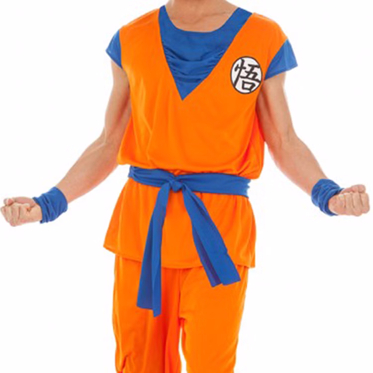 Goku Kostüm Dragon Ball Z für Herren Gr. S-XL Anime Film Fasching Karneval Mottoparty Filmheld Goku Kostüm Dragon Ball Z für Herren Gr. S-XL Anime Film Fasching Karneval Mottoparty Filmheld