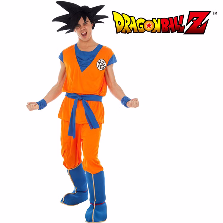 Goku Kostüm Dragon Ball Z für Herren Gr. S-XL Anime Film Fasching Karneval Mottoparty Filmheld Goku Kostüm Dragon Ball Z für Herren Gr. S-XL Anime Film Fasching Karneval Mottoparty Filmheld