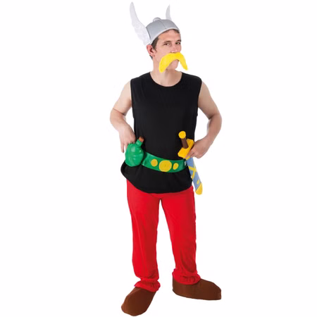 Asterix Kostüm deluxe für Herren Gr. M-XL Comic Gallier Fasching Karneval Mottoparty Paarkostüm Gruppenkostüm Asterix Kostüm deluxe für Herren Gr. M-XL Comic Gallier Fasching Karneval Mottoparty Paarkostüm Gruppenkostüm