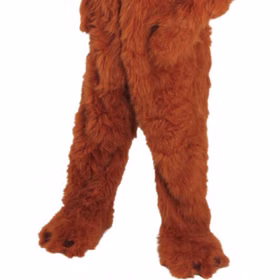 Alf Kostüm deluxe für Herren Einheitsgröße braun Filmheld Außerirdischer  Planet Melmec Fasching Karneval 80er 90er Mottoparty Overall 
