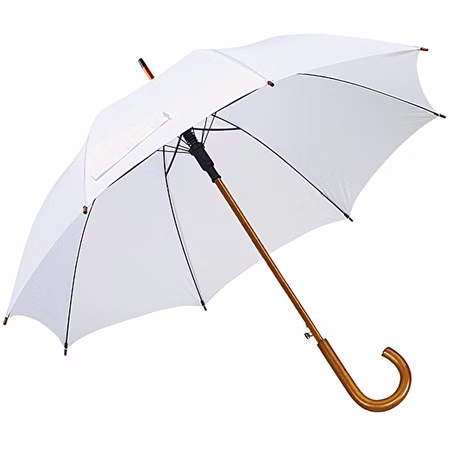 Chauffeur Schirm weiß Hochzeit Ø 103 cm Stockschirm Automatik Regenschirm Zubehör Accessoire Trauung Brautpaar Chauffeur Schirm weiß Hochzeit Ø 103 cm Stockschirm Automatik Regenschirm Zubehör Accessoire Trauung Brautpaar