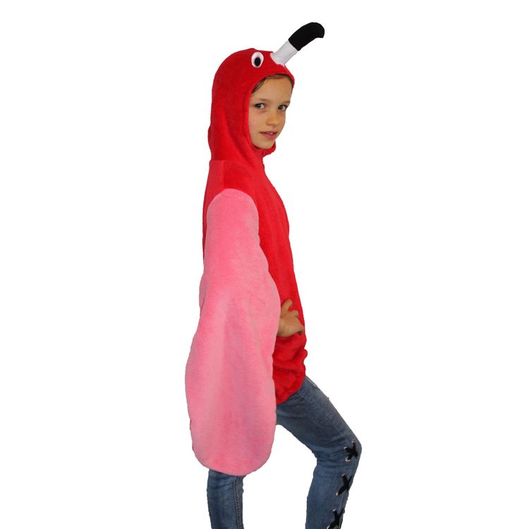 Flamingo Kostüm Hoodie für Kinder Flamingo Kostüm Hoodie für Kinder Gr. 98-128 Tier rosa pink Tierkostüm SALE Fasching Karneval Mottoparty Kindergeburtstag