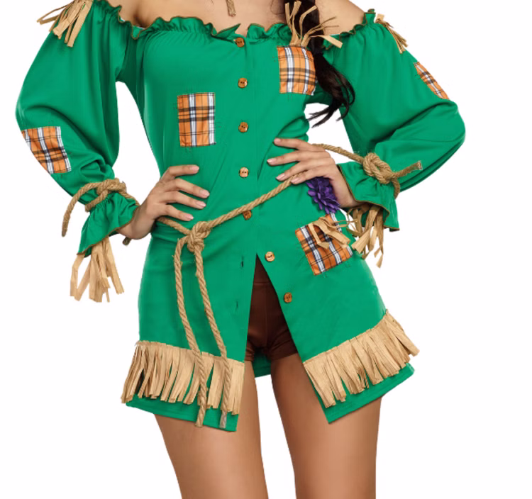 Vogelscheuche Kostüm Henriette für Damen Gr. L-XL Kleid grün Strohpuppe SALE Fasching Karneval Mottoparty Vogelscheuche Kostüm Henriette für Damen Gr. L-XL Kleid grün Strohpuppe SALE Fasching Karneval Mottoparty