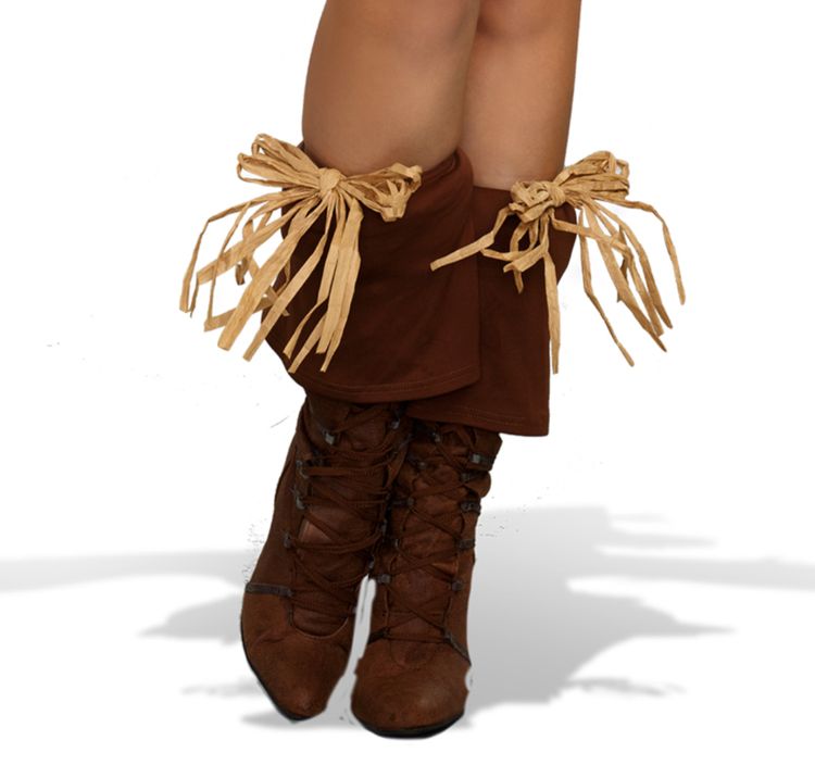 Vogelscheuche Kostüm Henriette für Damen Gr. L-XL Kleid grün Strohpuppe SALE Fasching Karneval Mottoparty