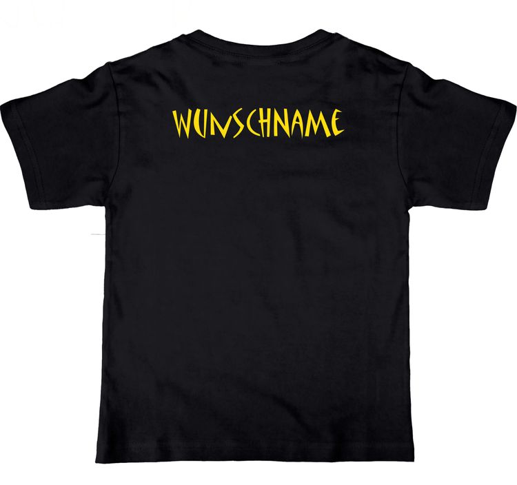 Kinder T-Shirt Schulkind ABC-Schütze mit Wunschname, schwarz Kinder T-Shirt Schulkind ABC-Schütze mit Wunschname schwarz Ninja Maske Einschulung Abschied Kindergarten Zuckertüte Erstklässler Geschenk Geschenkidee