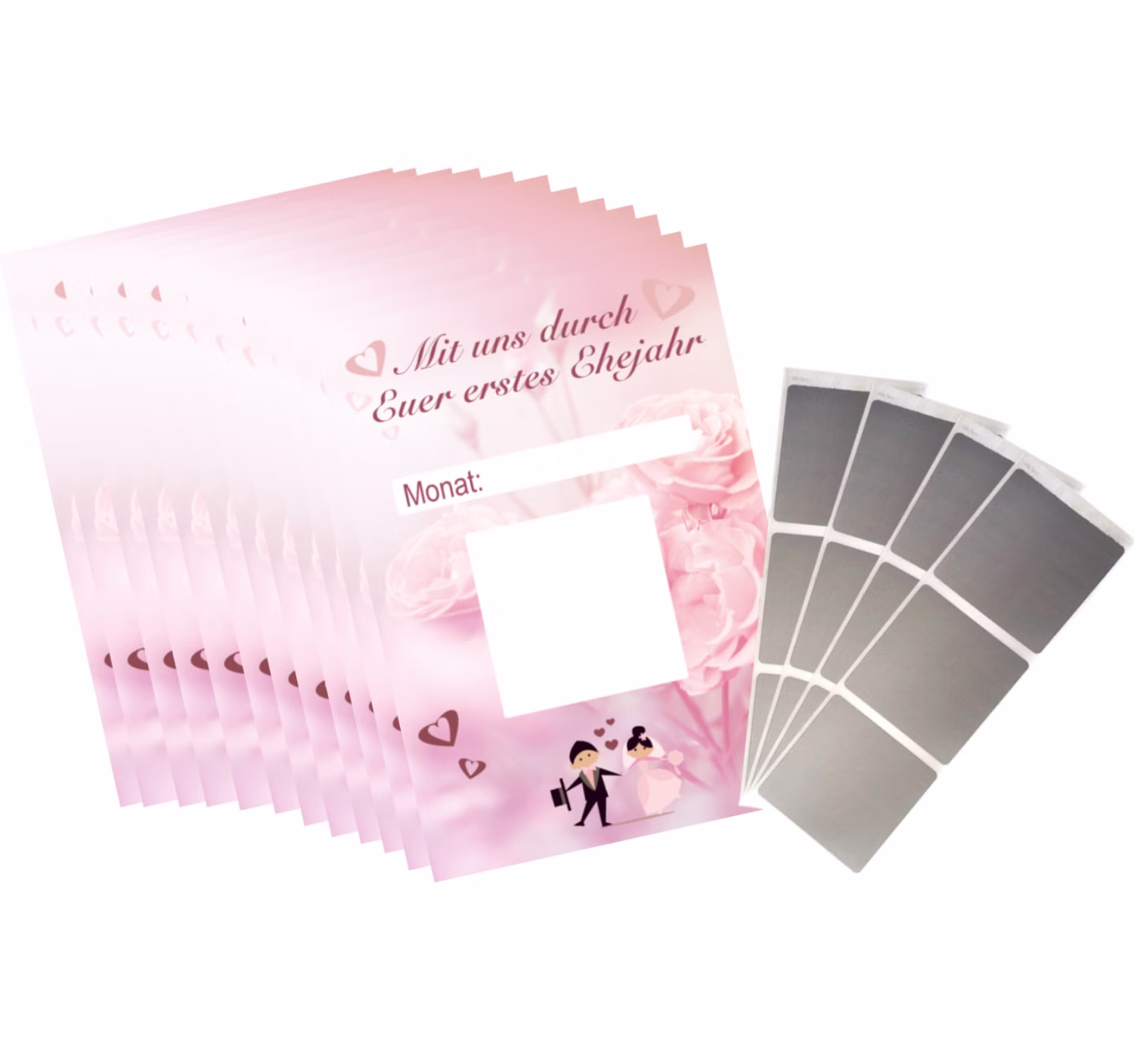Hochzeits-Set Motiv Brautpaar Hochzeitsspiel und Wunderkerzen Hochzeitstanz Brautpaartanz Geschenkidee Hochzeit Heiraten Brautpaar Eheleute