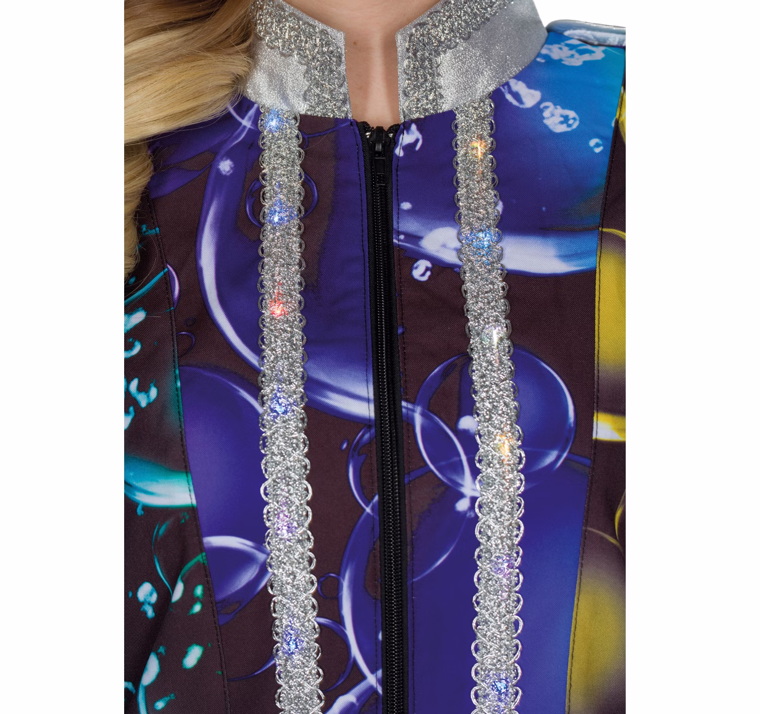 LED Frack Mantel Bubble Kostüm Seifenblasen bunt für Damen Gr. 36-46 Garde Uniform SALE Fasching Karneval Mottoparty Paarkostüm LED Frack Mantel Bubble Kostüm Seifenblasen bunt für Damen Gr. 36-46 Garde Uniform SALE Fasching Karneval Mottoparty Paarkostüm