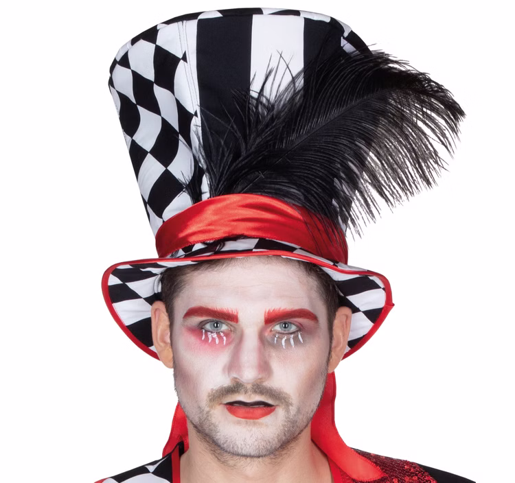 Pierrot Harlekin Kostüm Pedrolino inkl. Zylinder für Herren Gr. 50-58 schwarz-weiß Zirkus Clown Fasching Karneval Mottoparty Paarkostüm Pierrot Harlekin Kostüm Pedrolino inkl. Zylinder für Herren Gr. 50-58 schwarz-weiß Zirkus Clown Fasching Karneval Mottoparty Paarkostüm