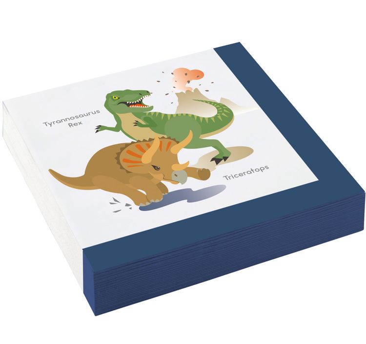 Dinosaurier Party-Set T-Rex Dino Happy Birthday Tisch-Deko 54-tlg. Dinosaurier Party-Set T-Rex Dino Happy Birthday Tisch-Deko 54-tlg. Geburtstag Party-Zubehör Party-Geschirr Mottoparty