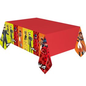 Party-Set Kindergeburtstag Miraculous Ladybug Cat Noir 54-tlg. Geburtstag Geschirr Mädchen Superhelden Kinderfasching Einschulung Mottoparty