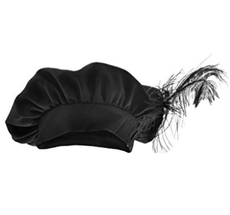 Mittelalter-Set Barett und Schuhüberzieher aus Kunstleder für Herren Mittelalter-Set Barett und Schuhüberzieher aus Kunstleder für Herren Kostüm-Zubehör Mittelalterfest Accessoire Fasching Karneval Mottoparty