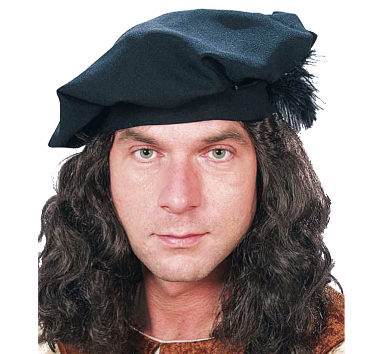 Mittelalter-Set Barett und Schuhüberzieher aus Kunstleder für Herren Kostüm-Zubehör Mittelalterfest Accessoire Fasching Karneval Mottoparty Mittelalter-Set Barett und Schuhüberzieher aus Kunstleder für Herren Kostüm-Zubehör Mittelalterfest Accessoire Fasching Karneval Mottoparty
