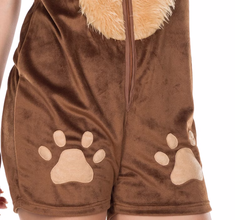 Bären Kostüm Braunbär Bärchen für Damen Gr. 34-42 braun Tier Tierkostüm Jumpsuit Fasching Karneval Mottoparty Bären Kostüm Braunbär Bärchen für Damen Gr. 34-42 braun Tier Tierkostüm Jumpsuit Fasching Karneval Mottoparty