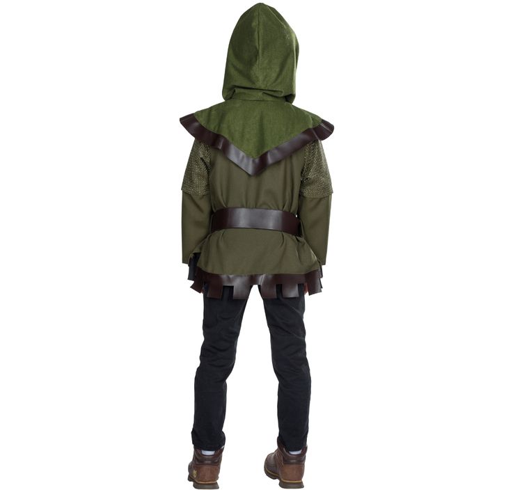 Robin Hood Kostüm König der Diebe für Kinder Robin Hood Kostüm König der Diebe für Kinder Gr. 104-164 grün Fasching Karneval Mottoparty Kindergeburtstag