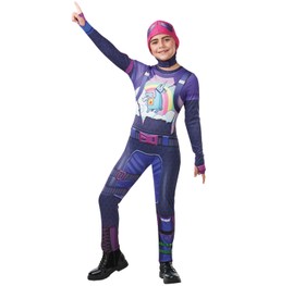 Fortnite Kostüm Brite Bomber für Kinder 9-12 Jahre Computerspiel SALE Fasching Karneval Mottoparty Kinderfasching