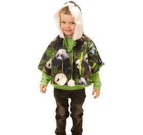 Panda Kostüm Kleiner Bär Toa Toa für Kinder Gr. 98-104 Tier SALE Tierkostüm Fasching Karneval Mottoparty Kinderfasching Kindergeburtstag