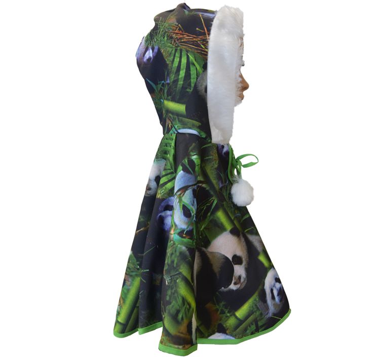 Panda Kostüm Kleiner Bär Toa Toa für Kinder Gr. 98-104 Tier SALE Tierkostüm Fasching Karneval Mottoparty Kinderfasching Kindergeburtstag