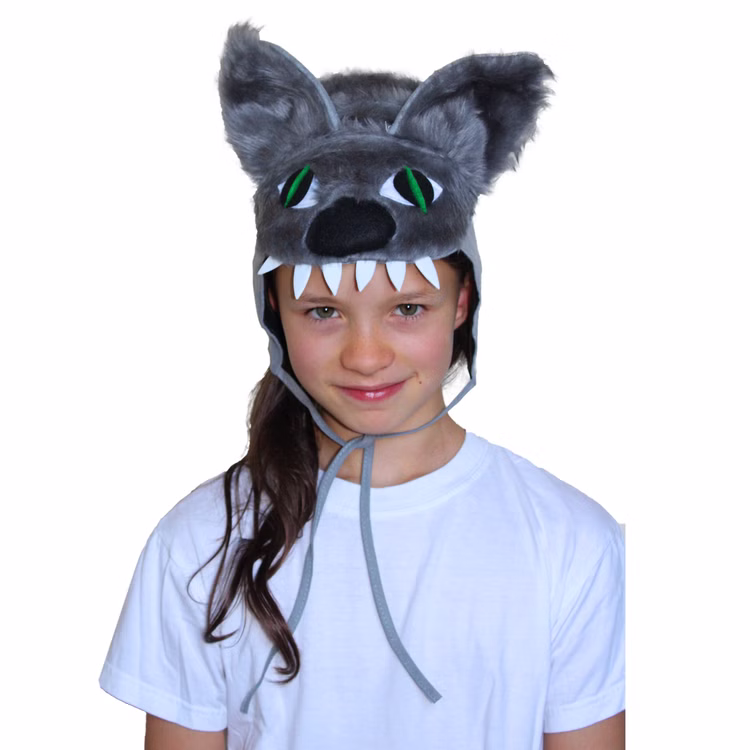 Wolf Mütze Monster Stitchy für Kinder 5-10 Jahre grau SALE Kopfbedeckung Fasching Halloween Karneval Kinder-Theater Mottoparty Kindergeburtstag Wolf Mütze Monster Stitchy für Kinder 5-10 Jahre grau SALE Kopfbedeckung Fasching Halloween Karneval Kinder-Theater Mottoparty Kindergeburtstag