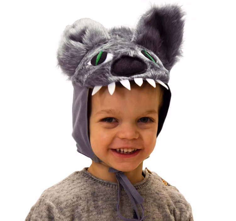 Wolf Mütze Monster Stitchy für Kinder 5-10 Jahre grau SALE Kopfbedeckung Fasching Halloween Karneval Kinder-Theater Mottoparty Kindergeburtstag Wolf Mütze Monster Stitchy für Kinder 5-10 Jahre grau SALE Kopfbedeckung Fasching Halloween Karneval Kinder-Theater Mottoparty Kindergeburtstag