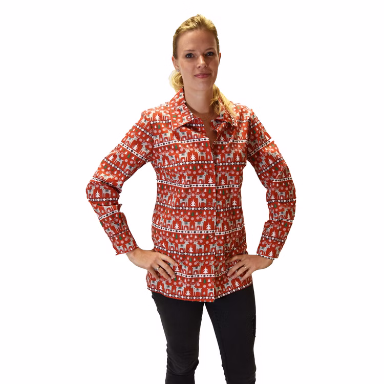 Bluse Weihnachten Rentier Rudolf für Damen Gr. 36-42 rot Weihnachtsmotiv Christmas SALE Weihnachtsfest Bekleidung Weihnachten Weihnachtsfeier Bluse Weihnachten Rentier Rudolf für Damen Gr. 36-42 rot Weihnachtsmotiv Christmas SALE Weihnachtsfest Bekleidung Weihnachten Weihnachtsfeier