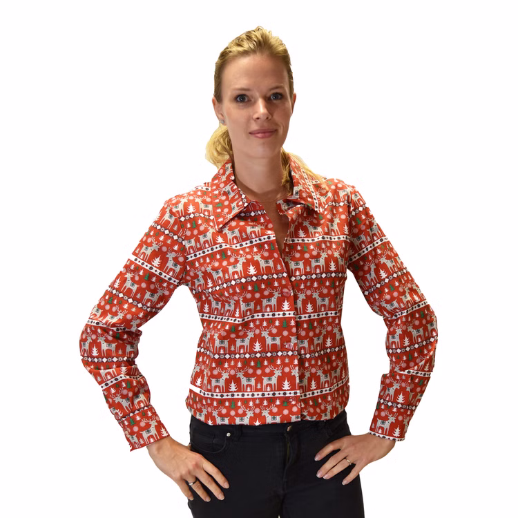Bluse Weihnachten Rentier Rudolf für Damen Gr. 36-42 rot Weihnachtsmotiv Christmas SALE Weihnachtsfest Bekleidung Weihnachten Weihnachtsfeier Bluse Weihnachten Rentier Rudolf für Damen Gr. 36-42 rot Weihnachtsmotiv Christmas SALE Weihnachtsfest Bekleidung Weihnachten Weihnachtsfeier