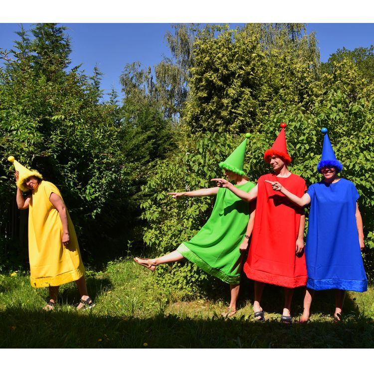 Brettspiel Kostüm nicht ärgern Spielfigur rot für Erwachsene Unisex XXL Brettspiel Kostüm nicht ärgern Spielfigur rot für Erwachsene mit Hut von Vorne