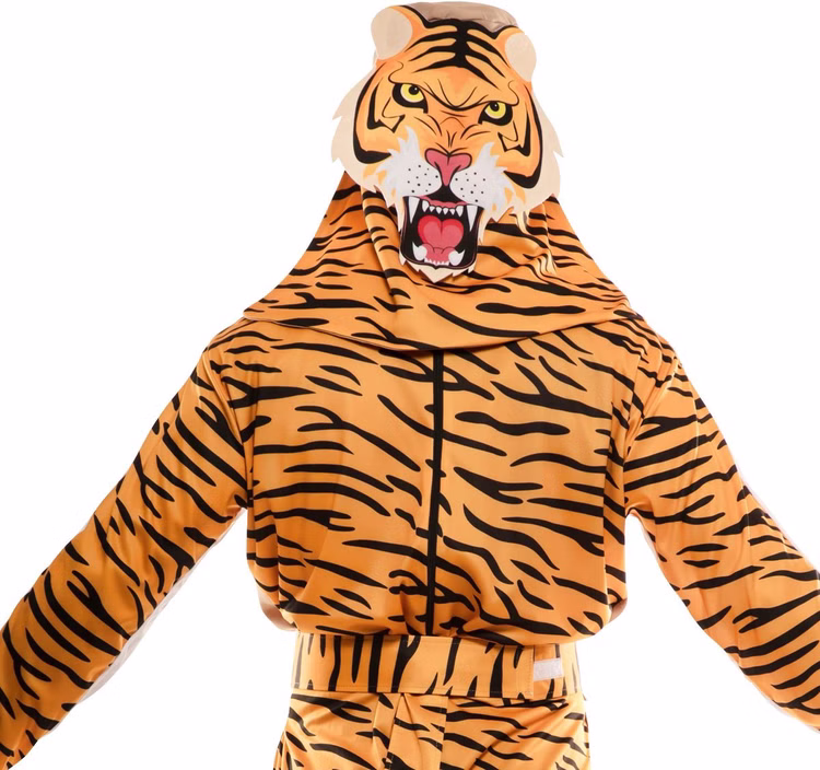Safari Wendekostüm Tiger Jäger für Herren Gr. M-XL braun orange Zwei in Eins-Kostüm Spaßkostüm Fasching Karneval Mottoparty Safari Wendekostüm Tiger Jäger für Herren Gr. M-XL braun orange Zwei in Eins-Kostüm Spaßkostüm Fasching Karneval Mottoparty