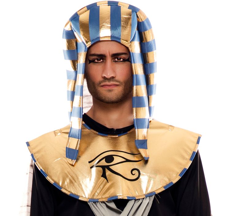 Pharao Kostüm Mumie Wendekostüm für Herren Herren Wendekostüm Pharao Mumie Antike Ägypter Tutanchamun Zwei in Eins Kostüm Spaßkostüm Fasching Karneval Mottoparty