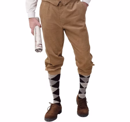 Knickerbocker Hose braun 40er Jahre für Herren Gr. 46-60 Kostüm-Zubehör Fasching Karneval Mottoparty Cordhose Knickerbocker Hose braun 40er Jahre für Herren Gr. 46-60 Kostüm-Zubehör Fasching Karneval Mottoparty Cordhose