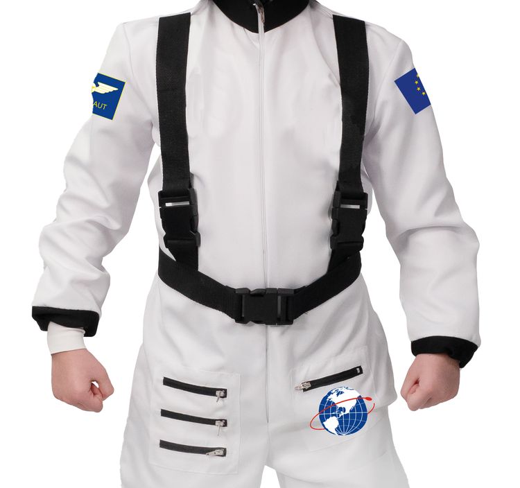 Astronauten Kostüm Alexander deluxe mit Astronautenhelm Astronauten Kostüm Alexander deluxe mit Astronautenhelm Gr. 104-152 Karneval Raumfahrer Fasching Karneval Mottoparty Kindergeburtstag Kinderfasching