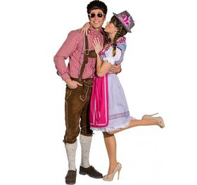 Lederhose brauch echtes Leder für Herren Gr. 50, 54 Tracht Oktoberfest Wiesn-Outfit SALE Fasching Karneval Mottoparty