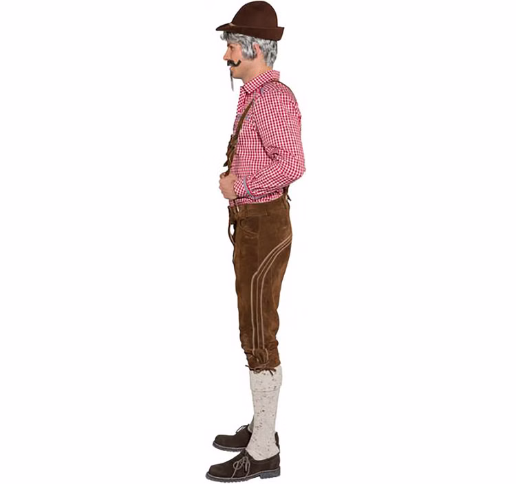Lederhose brauch echtes Leder für Herren Gr. 50, 54 Tracht Oktoberfest Wiesn-Outfit SALE Fasching Karneval Mottoparty Lederhose brauch echtes Leder für Herren Gr. 50, 54 Tracht Oktoberfest Wiesn-Outfit SALE Fasching Karneval Mottoparty