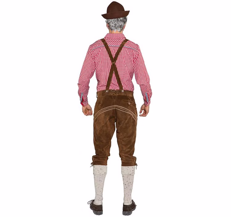 Lederhose brauch echtes Leder für Herren Gr. 50, 54 Tracht Oktoberfest Wiesn-Outfit SALE Fasching Karneval Mottoparty Lederhose brauch echtes Leder für Herren Gr. 50, 54 Tracht Oktoberfest Wiesn-Outfit SALE Fasching Karneval Mottoparty