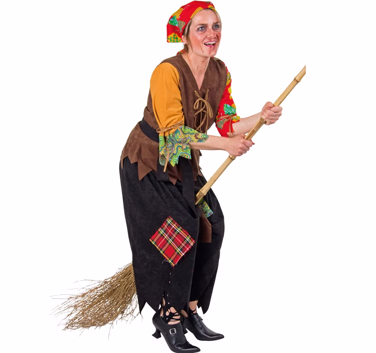 Hexen Kostüm Muskada für Damen Gr. 36-46 bunt Halloween Walpurgisnacht Karneval Mottoparty Fasching Hexen Kostüm Muskada für Damen Gr. 36-46 bunt Halloween Walpurgisnacht Karneval Mottoparty Fasching