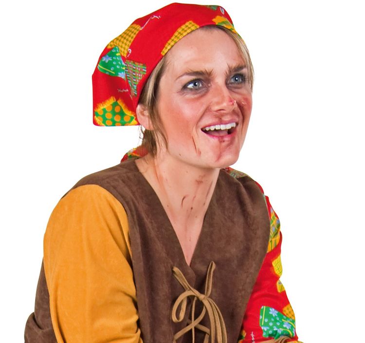 Hexen Kostüm Muskada für Damen Gr. 36-46 bunt Halloween Walpurgisnacht Karneval Mottoparty Fasching