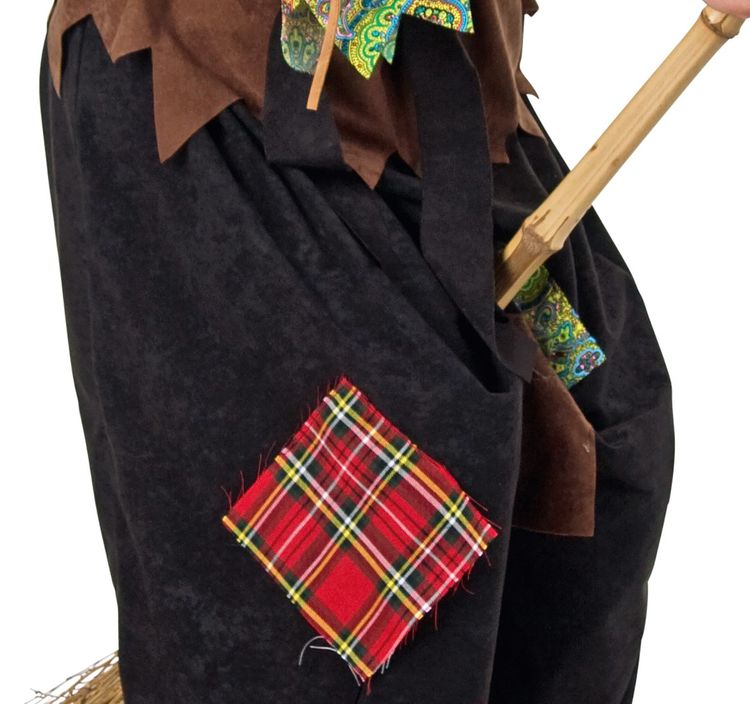 Hexen Kostüm Muskada für Damen Gr. 36-46 bunt Halloween Walpurgisnacht Karneval Mottoparty Fasching