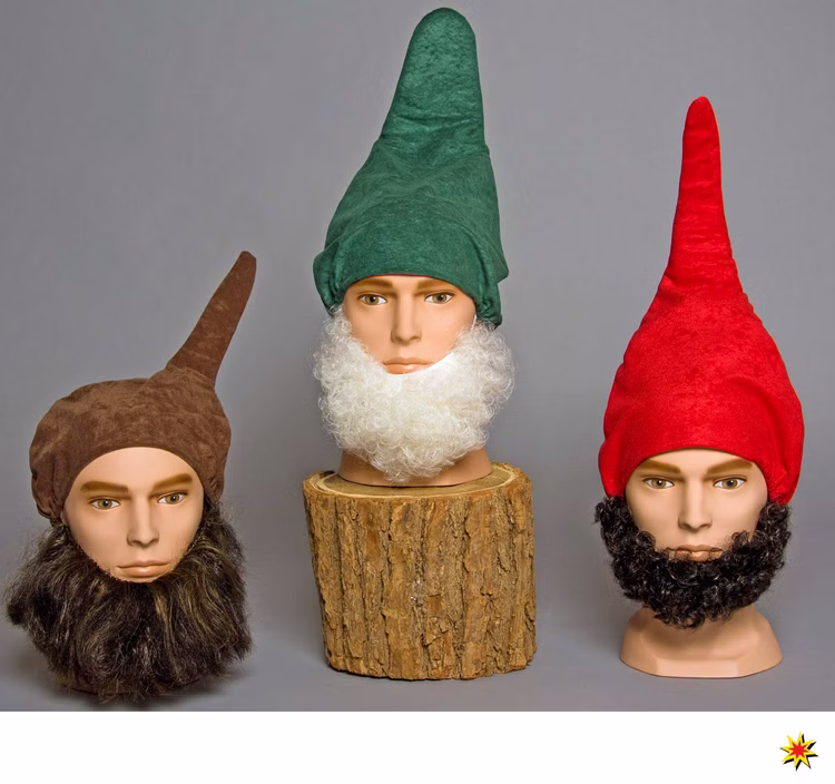 Zwergen Bart Farbauswahl weiß braun Kostüm-Zubehör Fasching Karneval Zwergen Bart Farbauswahl weiß braun Kostüm-Zubehör Fasching Karneval
