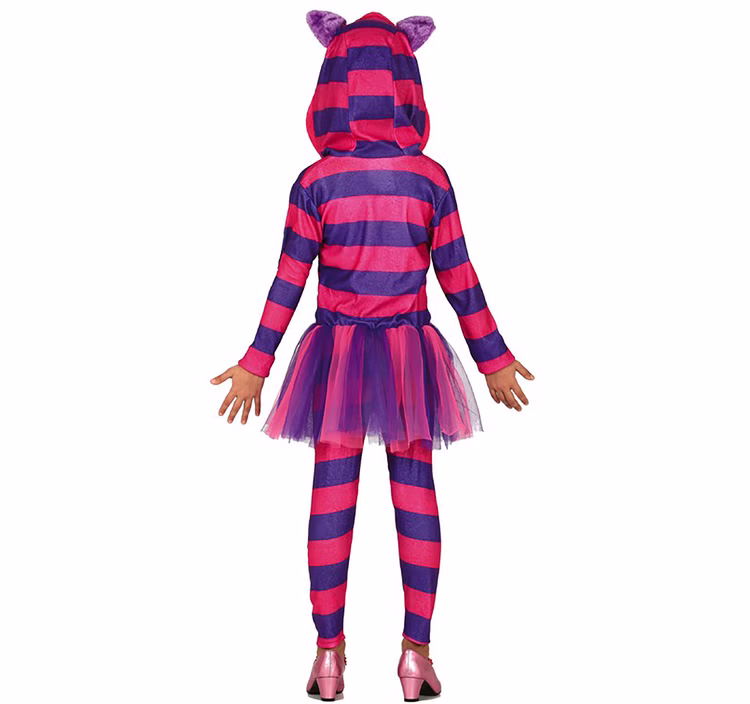 Grinsekatze Kostüm Katze für Kinder 5-12 Jahre Kleid pink lila Tierkostüm Katzenkostüm Fasching Karneval Mottoparty Kindergeburtstag Filmheld Grinsekatze Kostüm Katze für Kinder 5-12 Jahre Kleid pink lila Tierkostüm Katzenkostüm Fasching Karneval Mottoparty Kindergeburtstag Filmheld