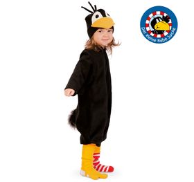 Rabe Socke Kostüm Der kleine Rabe Socke für Kinder Gr. 104-116 schwarz Vogel Tier Tierkostüm Fasching Karneval Mottoparty Kinderfasching Lizenz