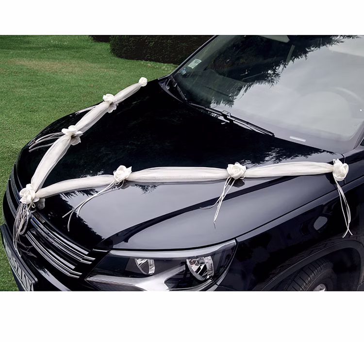 Autoschmuck Hochzeit Wedding Car Deko Rosenblüten creme 4-tlg. Deko-Set Autoschleife Motorhaube Blumen Rattanherzen mit Saufnäpfen Wedding-Car Hochzeitsauto Autoschmuck Hochzeit Wedding Car Deko Rosenblüten creme 4-tlg. Deko-Set Autoschleife Motorhaube Blumen Rattanherzen mit Saufnäpfen Wedding-Car Hochzeitsauto