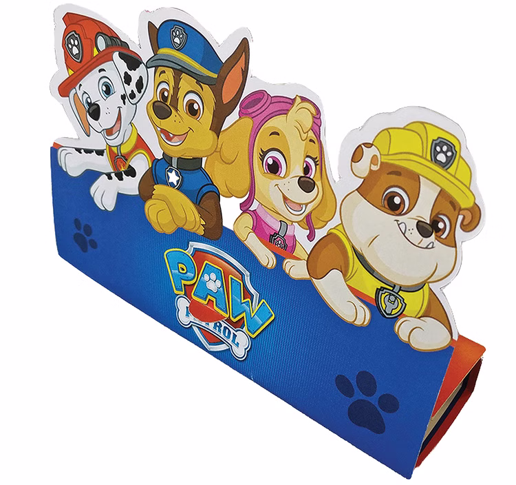 Paw Patrol Einladungskarten 8er-Set mit Umschlägen Kindergeburtstag Einladung Geburtstag Party-Deko Tisch-Deko Mottoparty Einladungskarte aus Papier im Paw Patrol-Design.