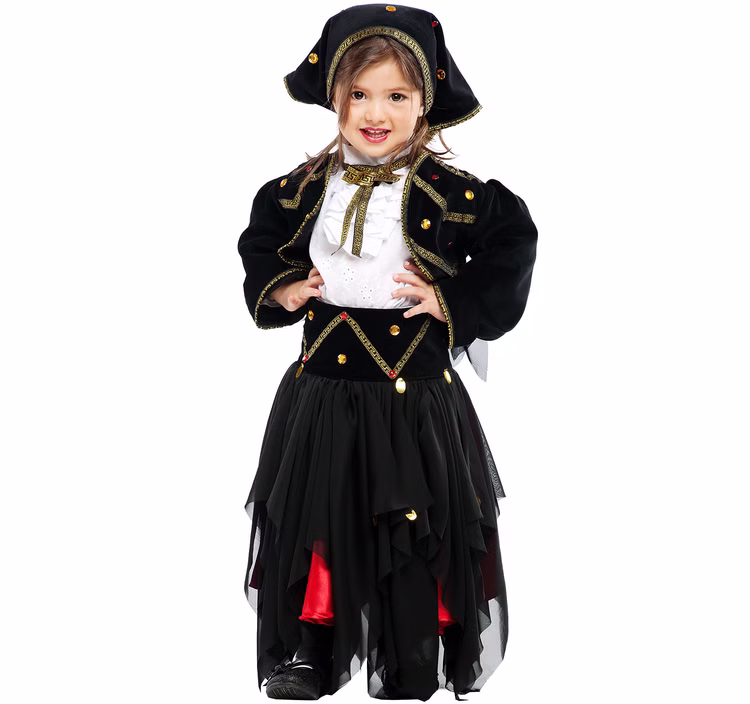 Zigeunerin Kostüm Esmeralda Wahrsagerin Piratin deluxe für Kinder Gr. 92-98 Fasching Karneval Mottoparty Zigeunerin Kostüm Esmeralda Wahrsagerin Piratin deluxe für Kinder Gr. 92-98 Fasching Karneval Mottoparty
