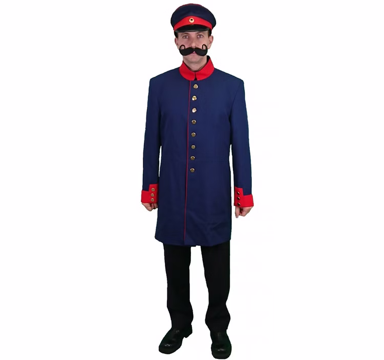 Preußen Kostüm Uniform Friedrich Wilhelm deluxe für Herren Gr. 50-58 Fasching Karneval Mottoparty Preußen Kostüm Uniform Friedrich Wilhelm deluxe für Herren Gr. 50-58 Fasching Karneval Mottoparty