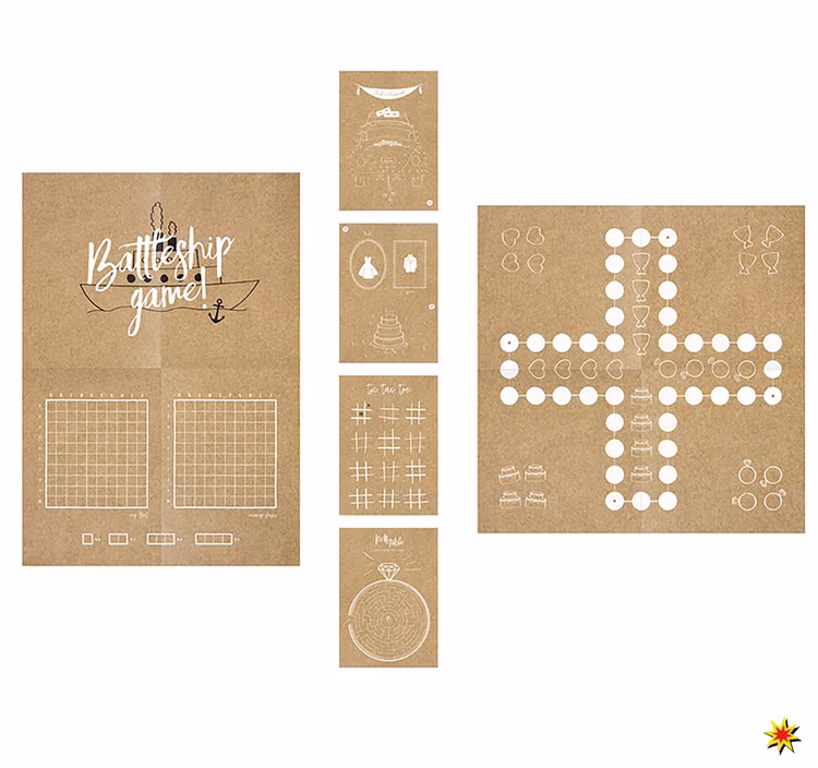 Hochzeit Kinderspiel-Set Beschäftigung Ausmalen Brettspiel Heiraten Kindertisch Vintage Hochzeit Kinderspiel-Set Beschäftigung Ausmalen Brettspiel Heiraten Kindertisch Vintage