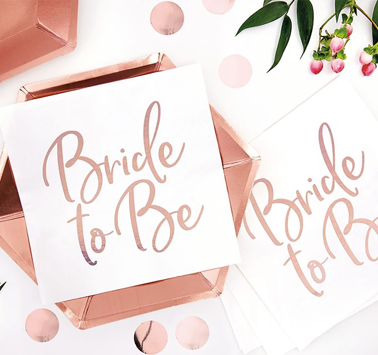 Servietten Pride To Be 20 Stück JGA Tischdeko Servietten Pride To Be 20 Stück JGA Tischdeko Party-Zubehör Junggesellinnenabschied JGA Mottoparty